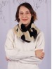 Heart Plush Loop Premium Scarf